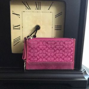 SOLD~Vintage Coach Coin Purse
